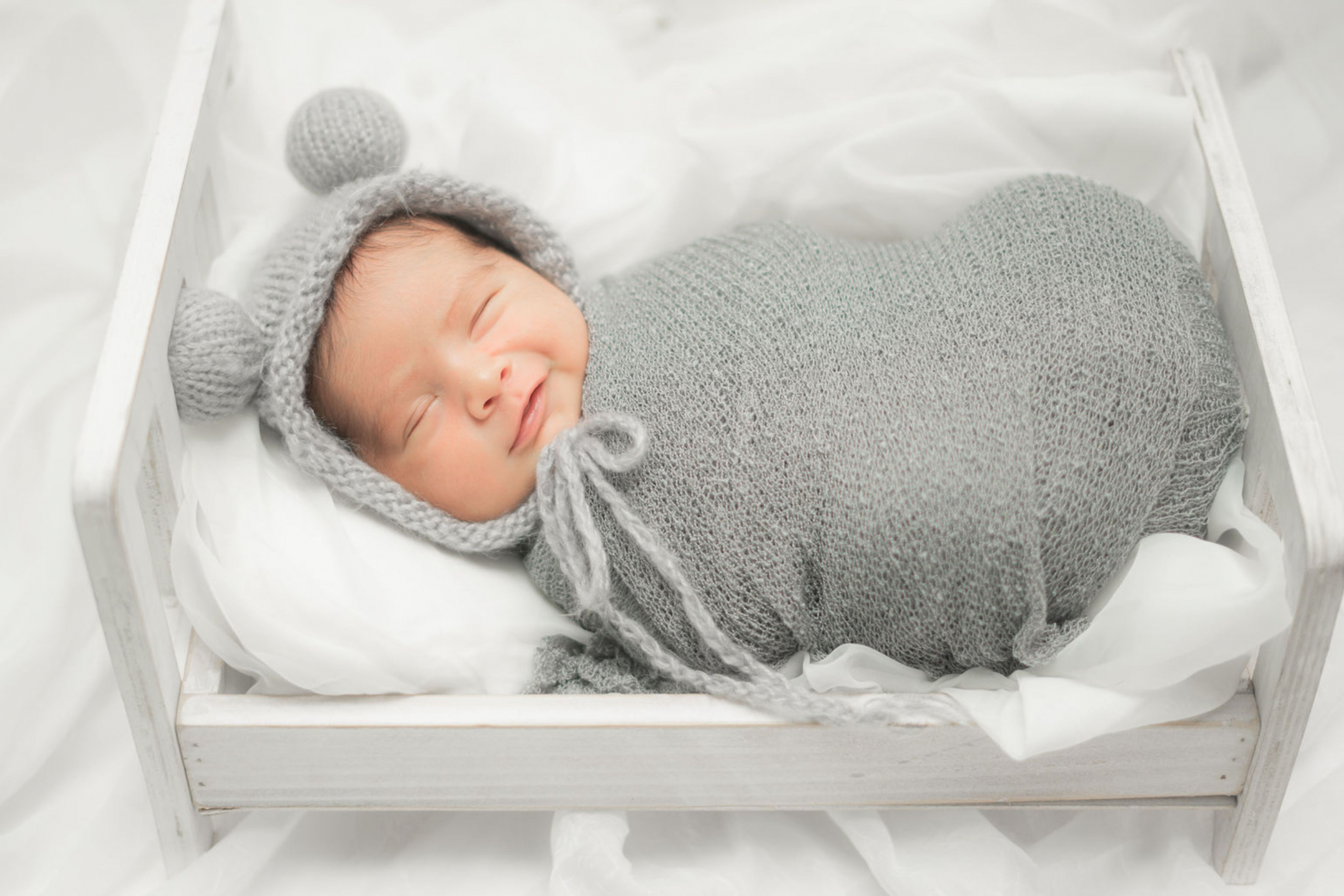 Newborn photography at home